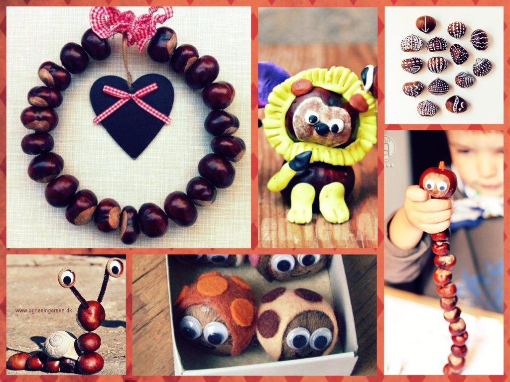 Őszi falevelek, gesztenye, toboz… – mihez kezdjünk velük otthon? // no1. A gesztenye 