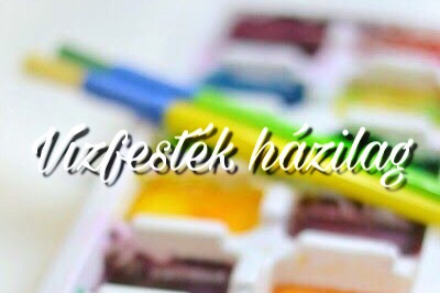 Hogyan készítsünk házilag vízfestéket? 